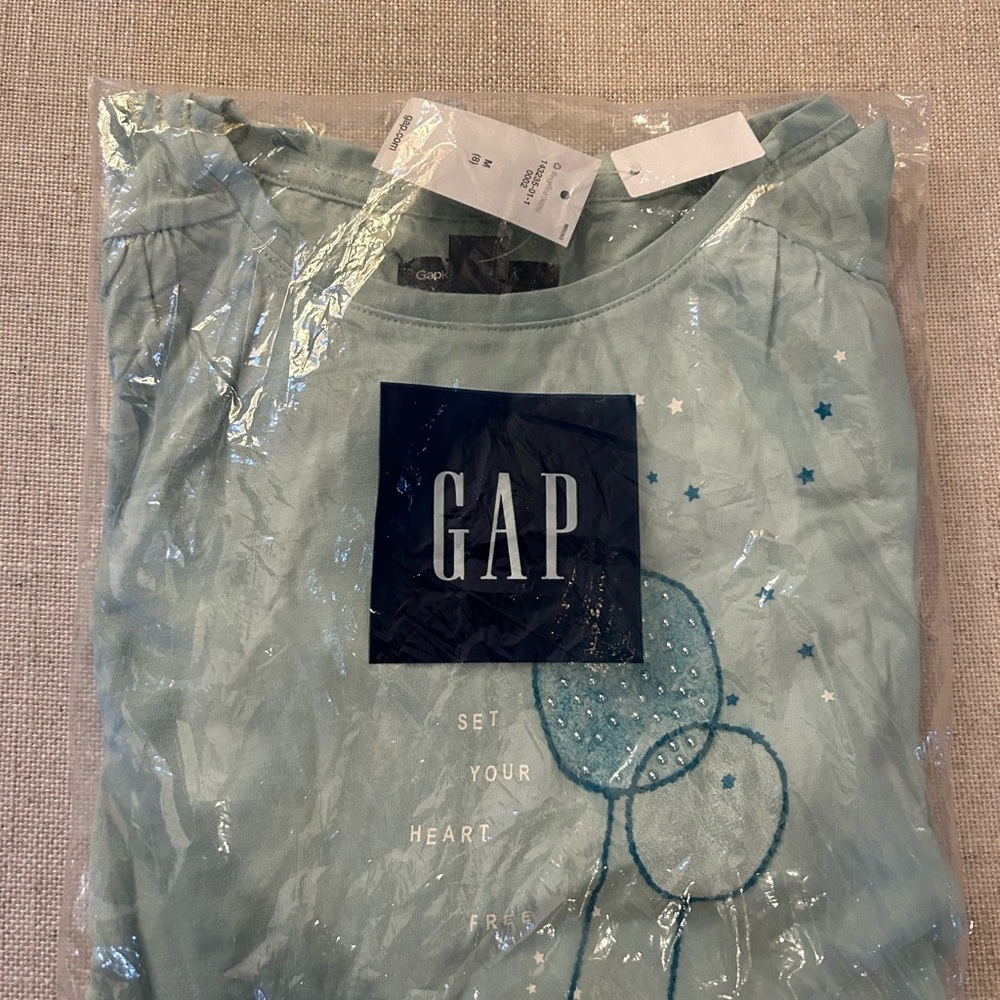 GAP Soft Blue Casual Tee